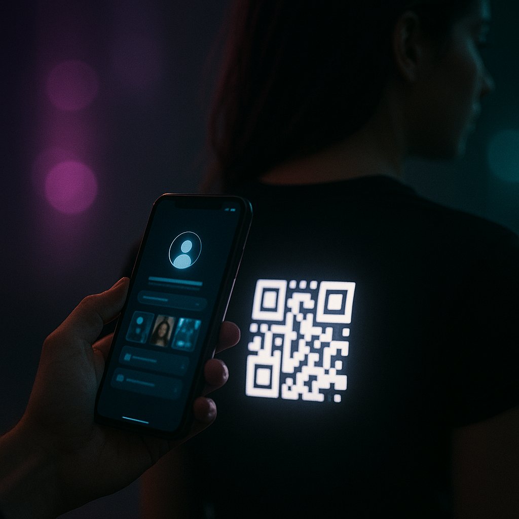 Anyone who scans it lands on your profile — and you earn €2–15 every time someone subscribes.